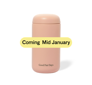 Ceramic Lined Travel Mug - Peach