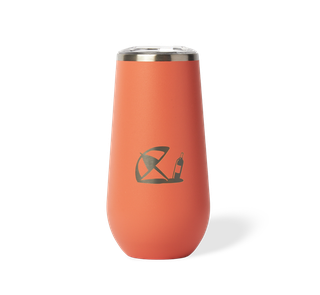 Sparkling Flute Tumbler - Coral