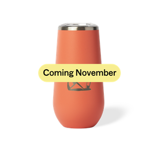 Sparkling Flute Tumbler - Coral