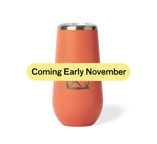 Sparkling Flute Tumbler - Coral