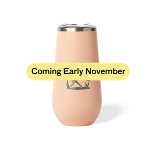 Sparkling Flute Tumbler - Peach