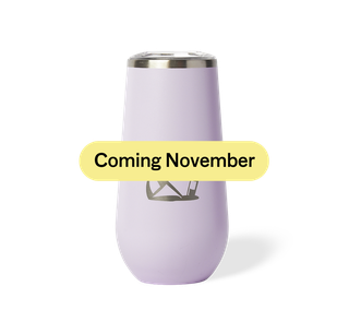 Sparkling Flute Tumbler - Purple
