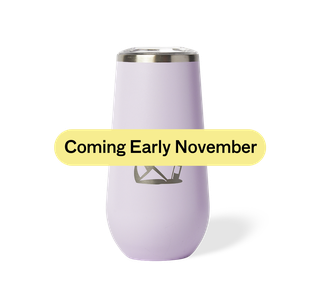 Sparkling Flute Tumbler - Purple