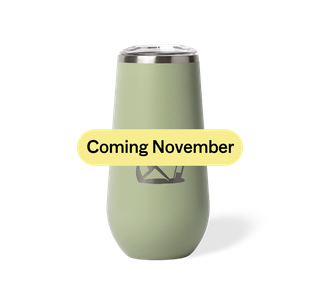 Sparkling Flute Tumbler - Sage