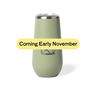 Sparkling Flute Tumbler - Sage