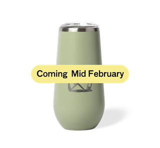 Sparkling Flute Tumbler - Sage