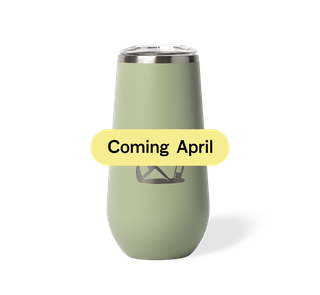 Sparkling Flute Tumbler - Sage