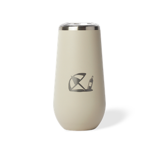 Sparkling Flute Tumbler - Sand