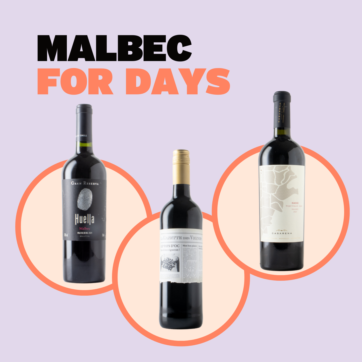 Malbec for days...