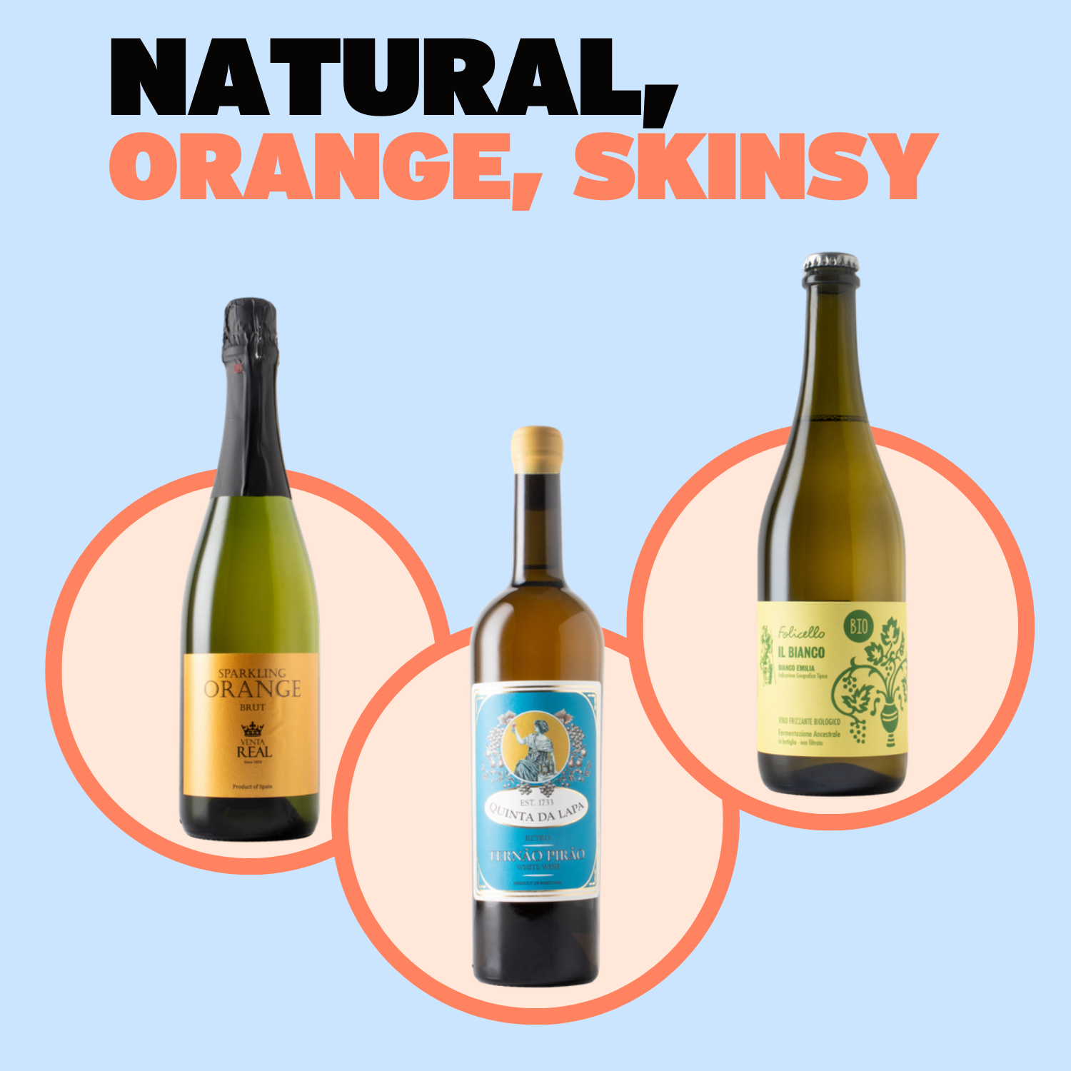 Natural, Orange, Skinsy