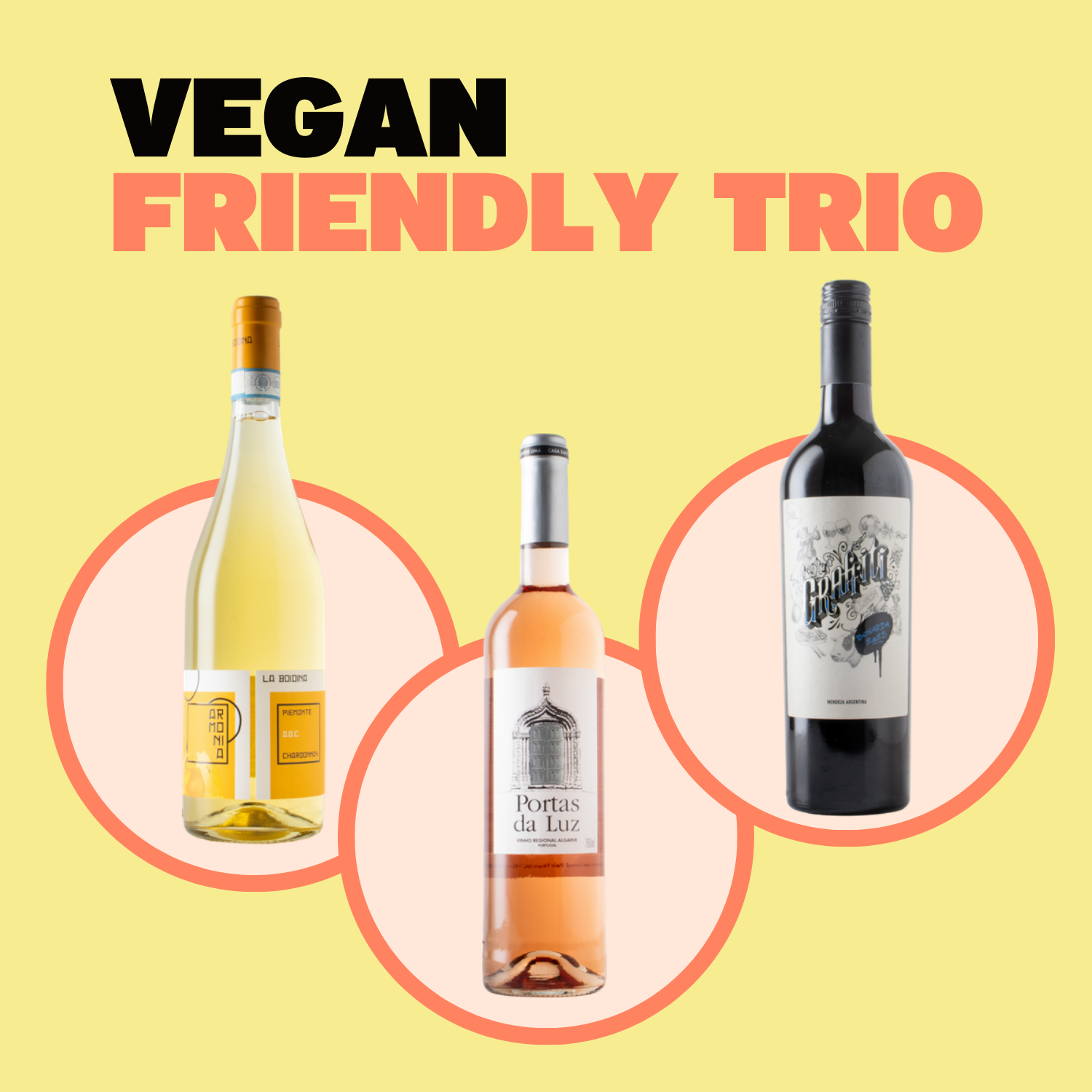 Vegan Friendly Trio