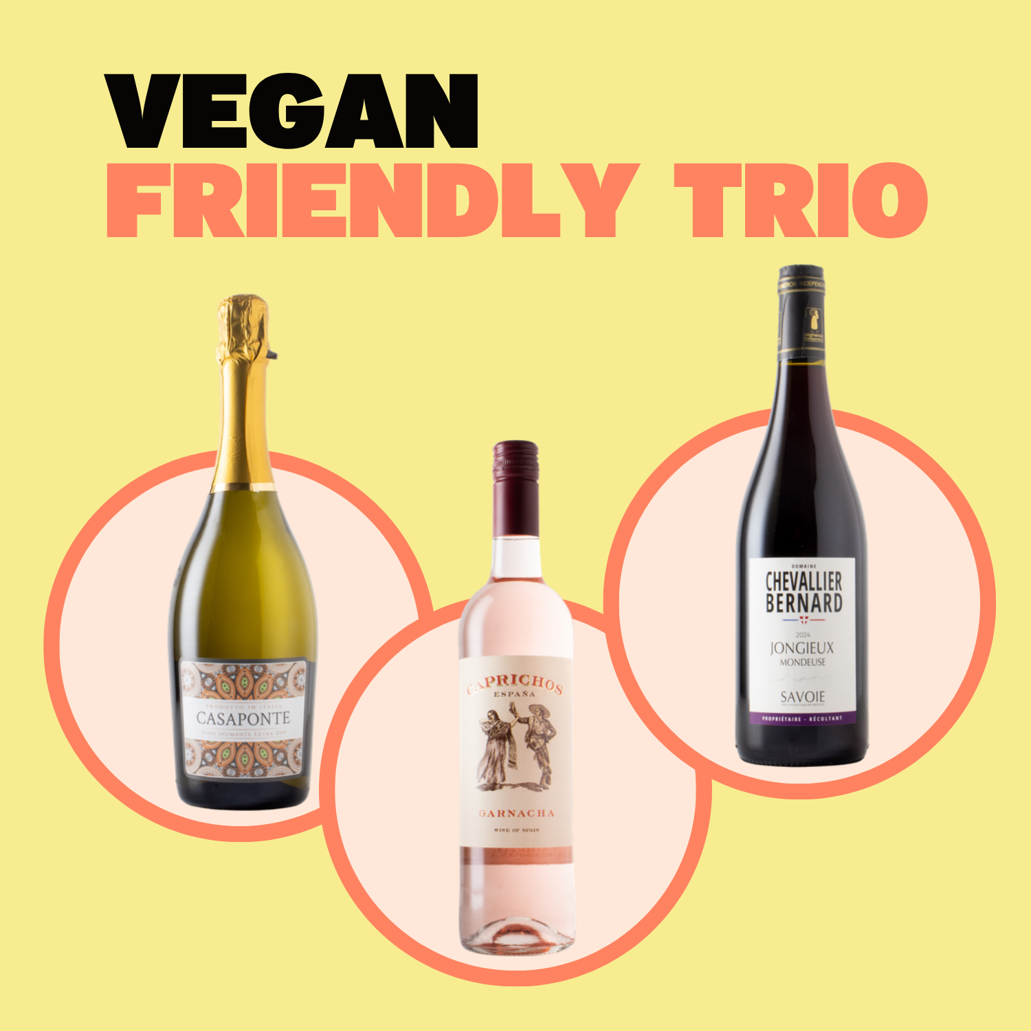 Vegan Friendly Trio