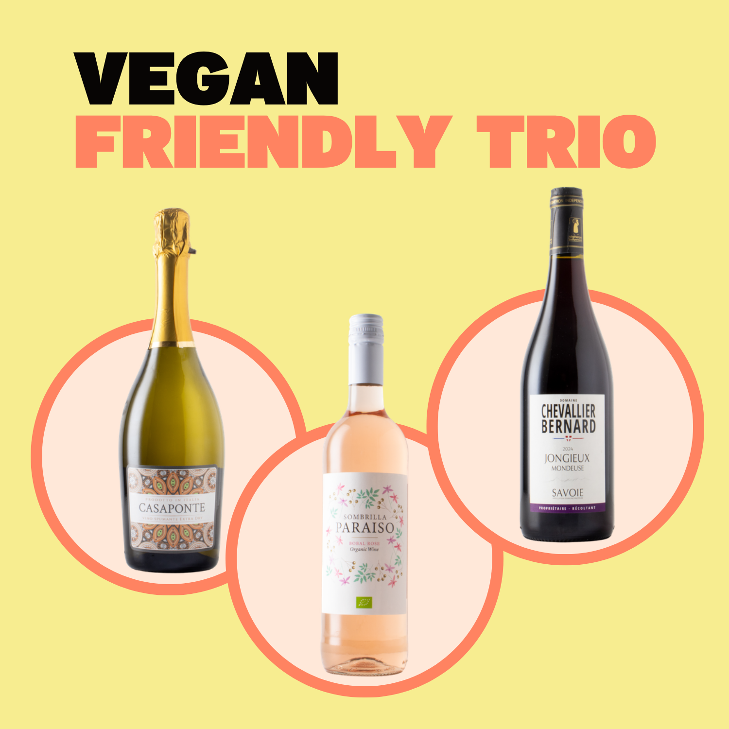 Vegan Friendly Trio