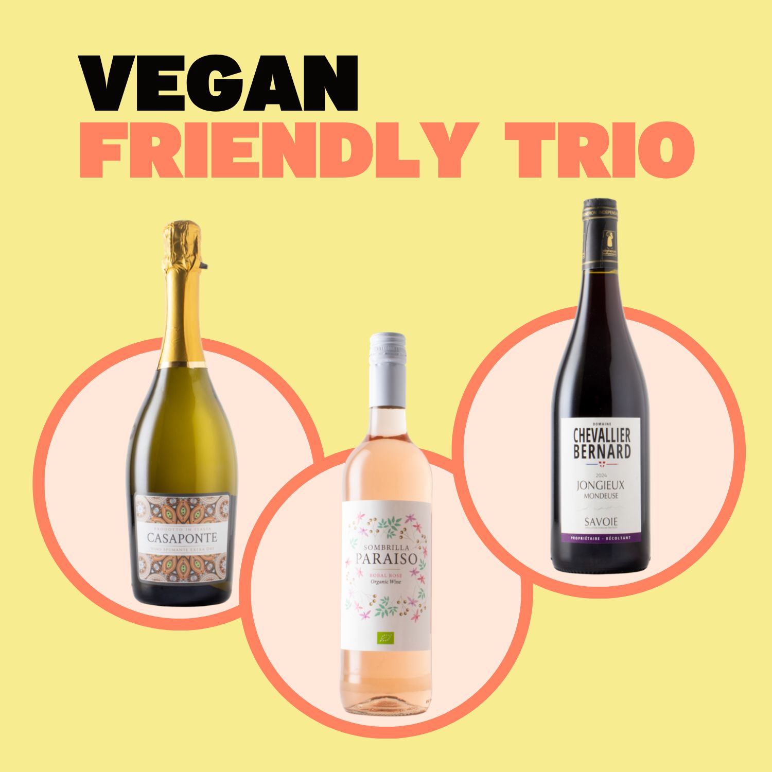 Vegan Friendly Trio